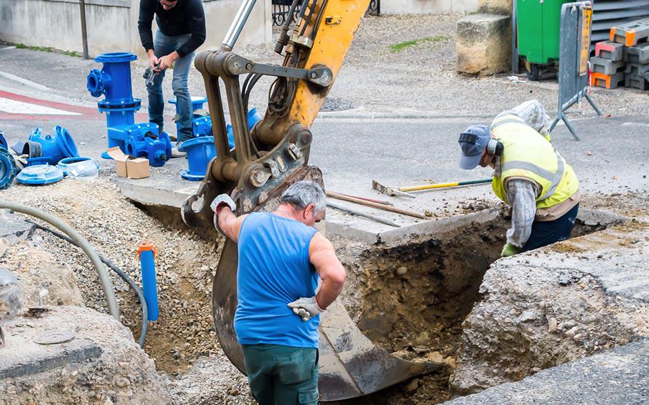 assainissement canalisation Troissereux